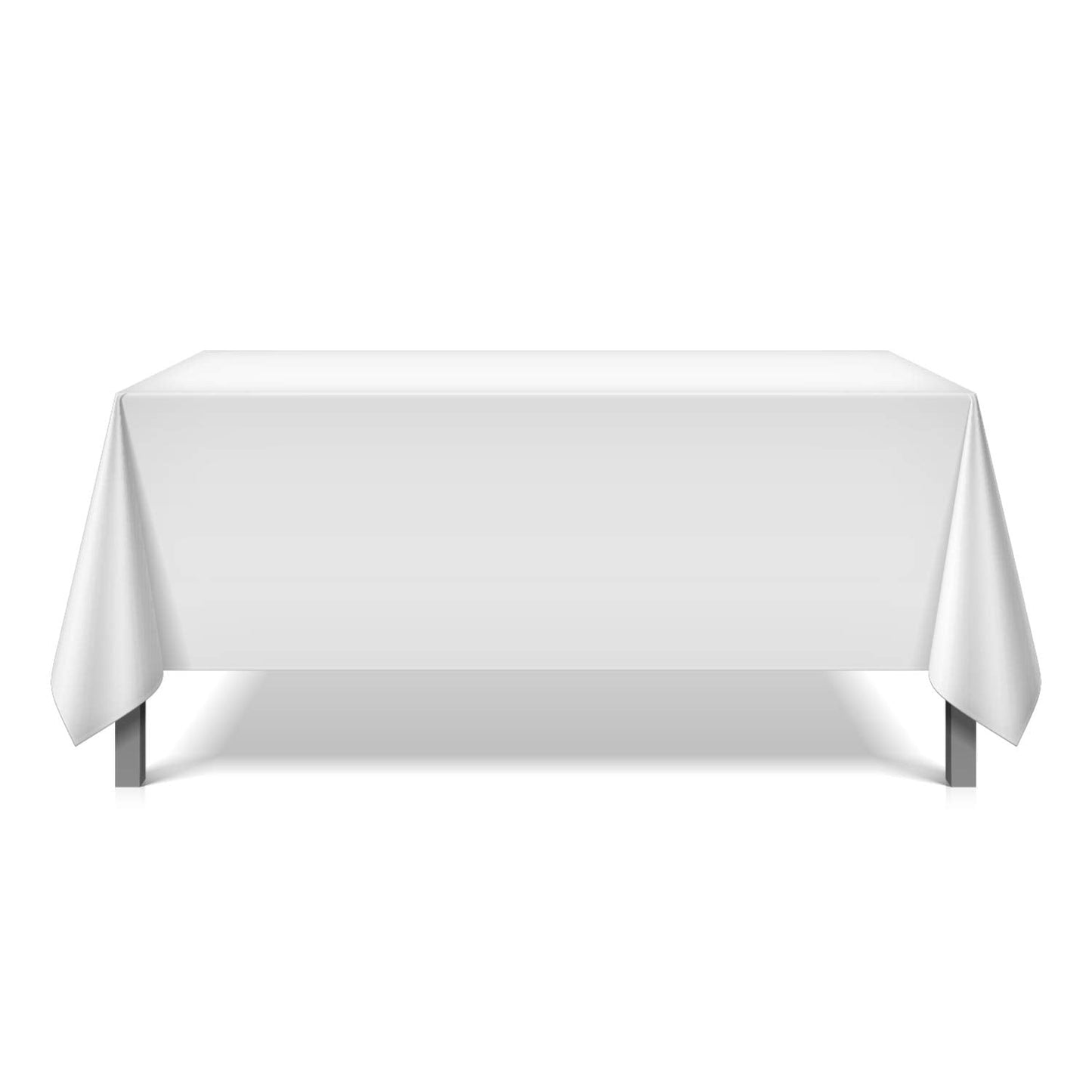 Hospeco® Mariposa Tablecloth 72x72 White, Pack of 6 (HOSP-TL-72X72-WHT-6PK)