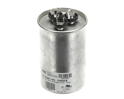 York S1-02425033700 Dual Run Capacitor, 60/5Mfd,370V,Round (YORKS1-02425033700)