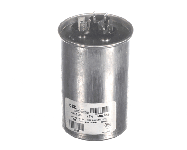 York S1-02425120700 Dual Run Capacitor, 45/5Mfd,440V,Round (YORKS1-02425120700)