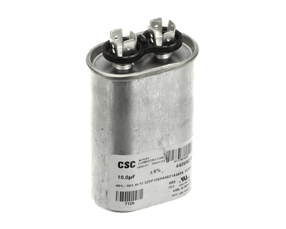York S1-02431404000 Single Run Capacitor, 10Mfd,440V,Flat (YORKS1-02431404000)