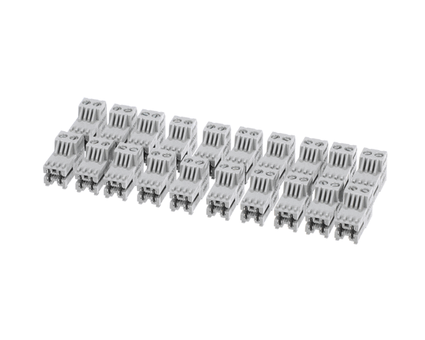 York S1-02547258000 Connector,Edge,2 Pin (Bag Of 20) (YORKS1-02547258000)