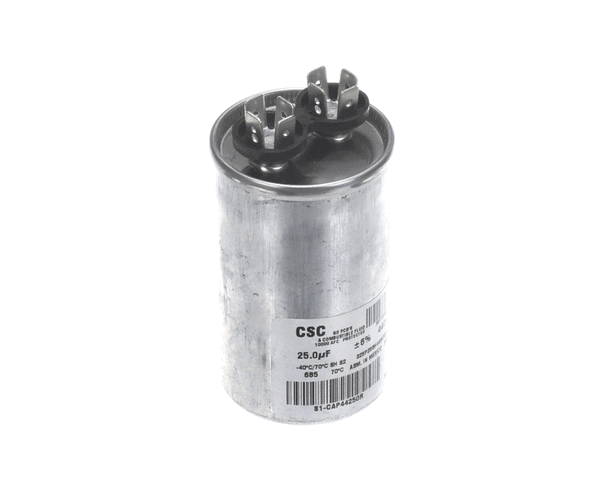 York S1-Cap44250R Capacitor,Run Single,25Mfd,440V,Round (YORKS1-CAP44250R)
