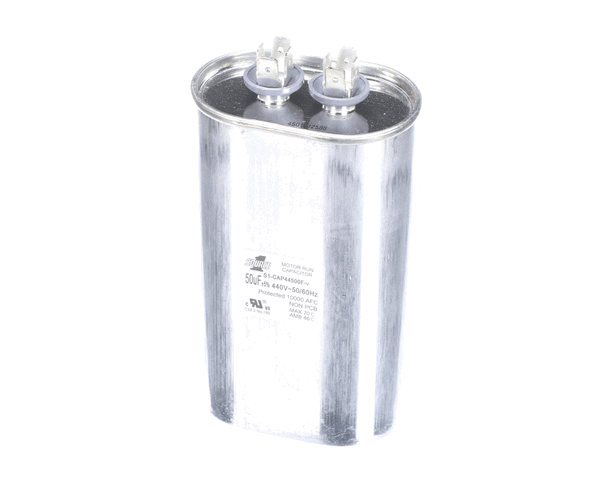 York S1-Cap44500F Capacitor,Run Single,50Mfd,440V,Flat (YORKS1-CAP44500F)