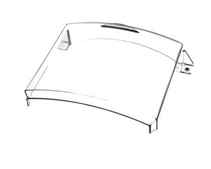 Zummo 1402003Br-5 Nature Smoked Front Cover (ZMO1402003BR-5)