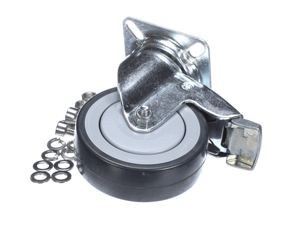 Zumex S3320040-01 Set Wheel With Brake Podium In (ZUMS3320040-01)