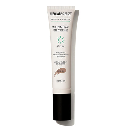 MDSolarsciences™ MD Mineral BB Crème Makeup with Sunscreen SPF 50 Cream 1.23 oz. Tube (1230947_PK)