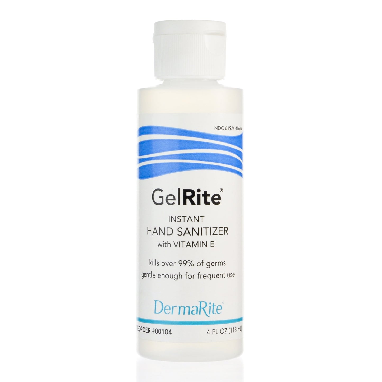 GelRite® Hand Sanitizer 4 oz. Ethyl Alcohol Gel Bottle (576312_CS)