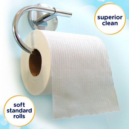 Kleenex® Cottonelle® Professional Toilet Tissue White 2-Ply Standard Size Cored Roll 451 Sheets 4 X 4 Inch (532821_RL)