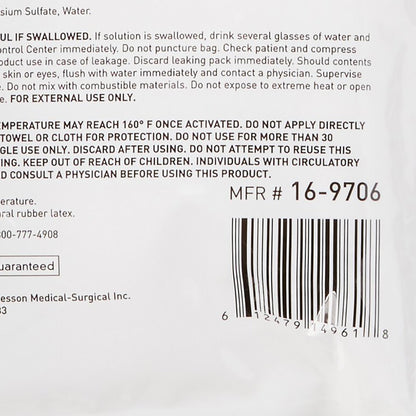 McKesson Instant Hot Pack General Purpose Small Plastic Disposable (520561_EA)