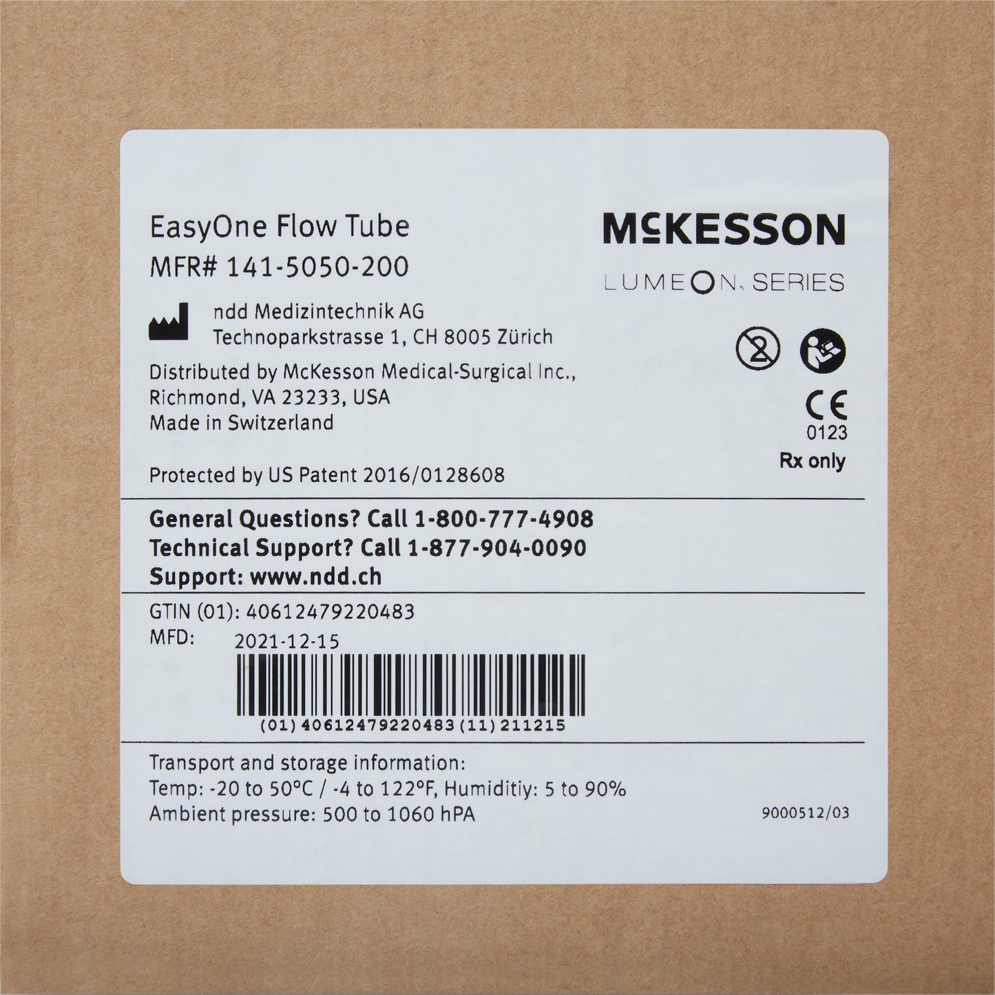 McKesson LUMEON™ Mouthpiece Plastic Disposable (1055599_CS)