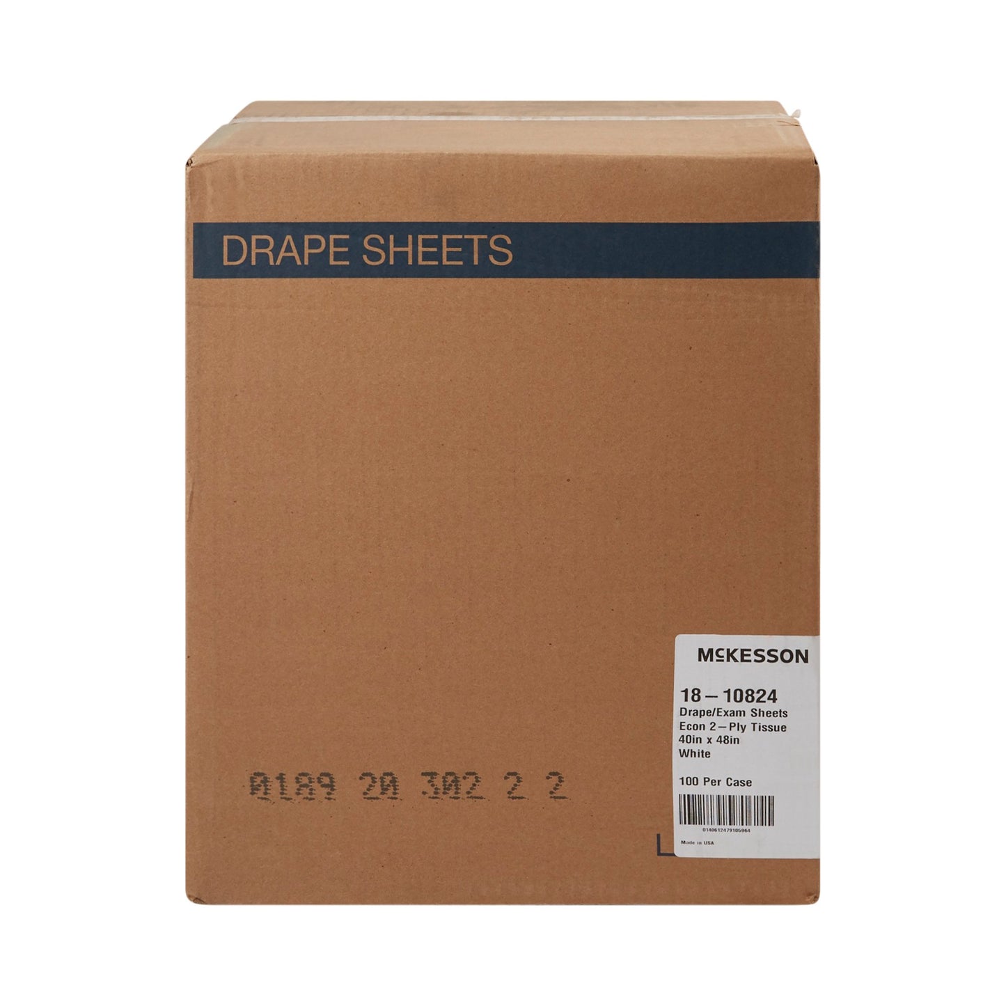 McKesson General Purpose Drape Physical Exam Drape 40 W X 48 L Inch NonSterile (201055_CS)