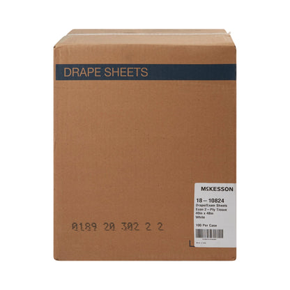 McKesson General Purpose Drape Physical Exam Drape 40 W X 48 L Inch NonSterile (201055_CS)