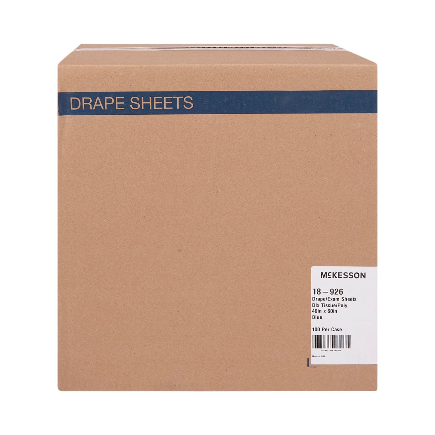 McKesson General Purpose Drape Physical Exam Drape 40 W X 60 L Inch NonSterile (151556_CS)