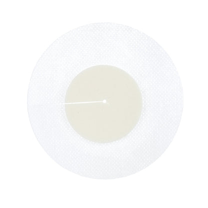 BorderedFoam® Foam Dressing 4 Inch Diameter With Border Waterproof Backing Nonacrylic Adhesive Fenestrated Round Sterile (946278_BX)
