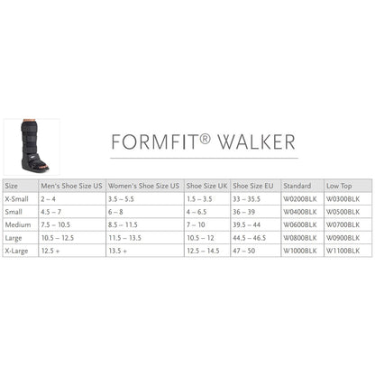 Ossur® FormFit® Walker Boot Non-Pneumatic Adult Large Short (624358_EA)