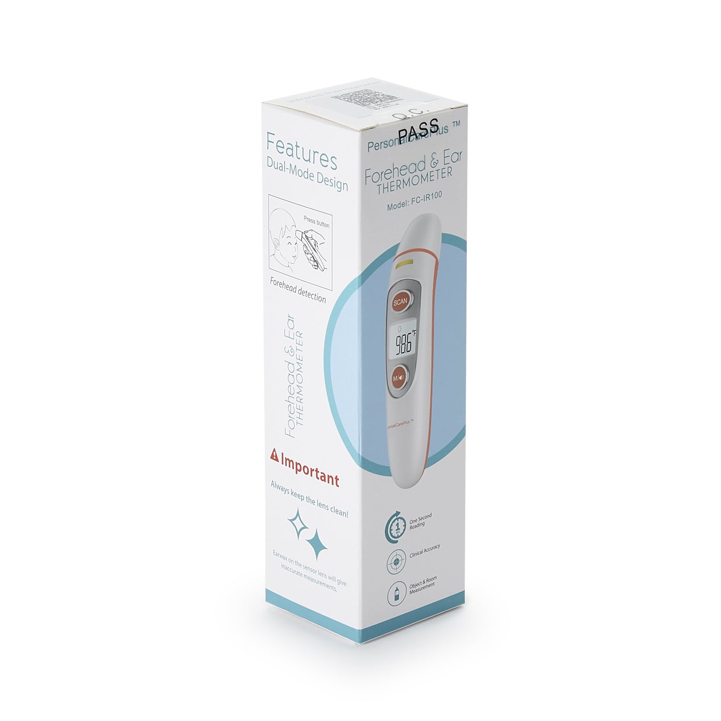 ProMed Specialties Non-Contact Skin Surface Thermometer Infrared Skin Probe (1167501_EA)