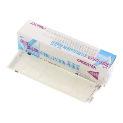 Sure-Check® Sterilization Pouch Ethylene Oxide (EO) Gas / Steam 2-3/4 X 9 Inch Transparent Self Seal Film (783385_BX)