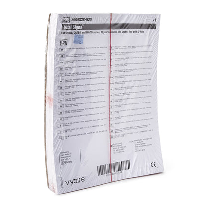 Vital Signs® Recording Chart Paper Z-Fold Red Grid (404450_CS)