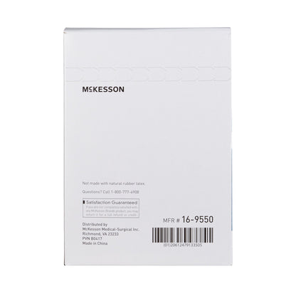 McKesson Flexible Drinking Straw 7-3/4 Inch Length White Individually Wrapped (485517_CS)