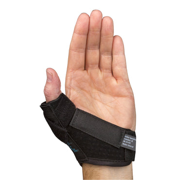 Tee Pee Thumb Protector Adult Small Hook and Loop Strap Closure Left or Right Hand Black (680439_EA)