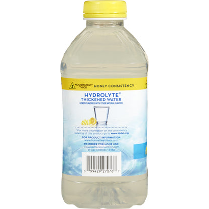 Thick & Easy® Hydrolyte® Thickened Water 46 oz. Bottle Lemon Flavor Liquid IDDSI Level 3 Moderately Thick/Liquidized (732818_CS)