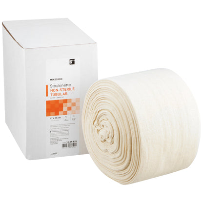 McKesson Stockinette Tubular 6 Inch X 25 Yard Cotton NonSterile (457632_RL)