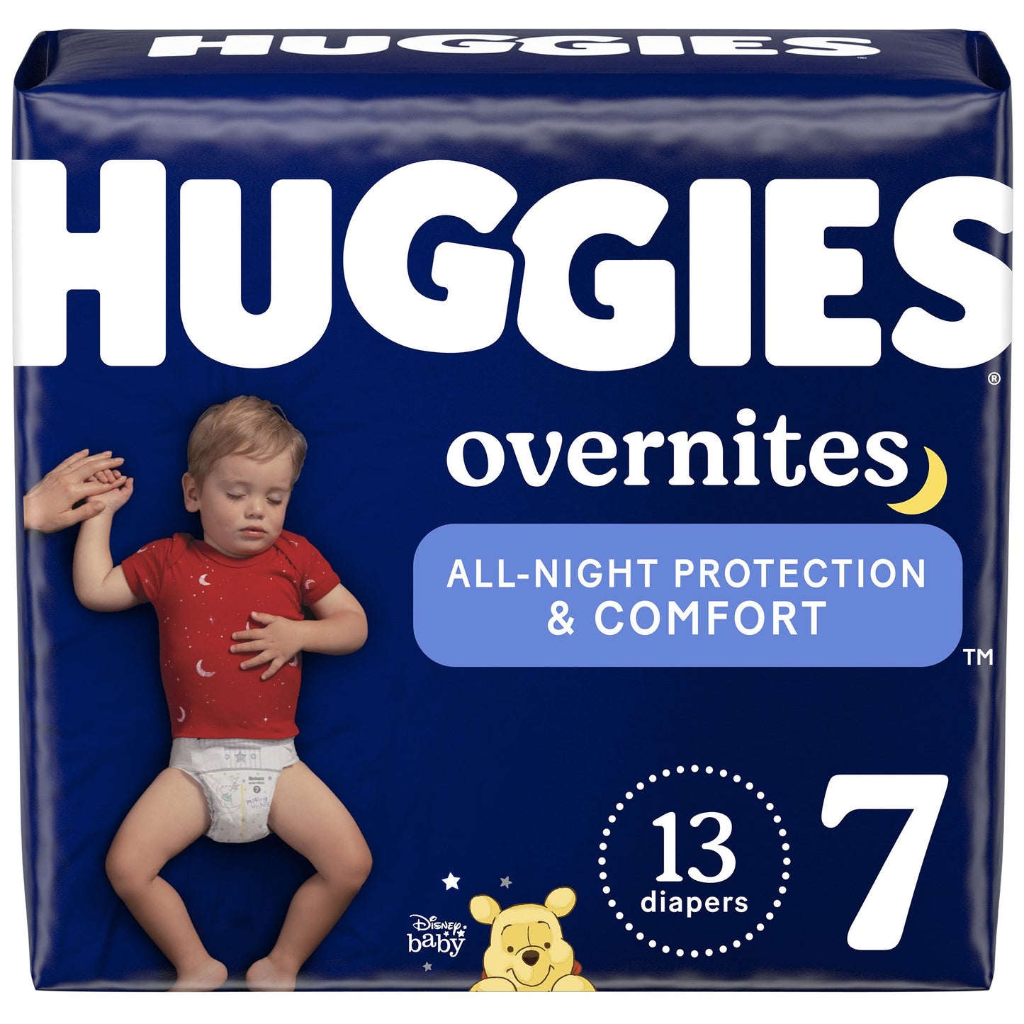 Huggies® Overnites Unisex Baby Diaper Size 7 Disposable Heavy Absorbency (1254304_CS)