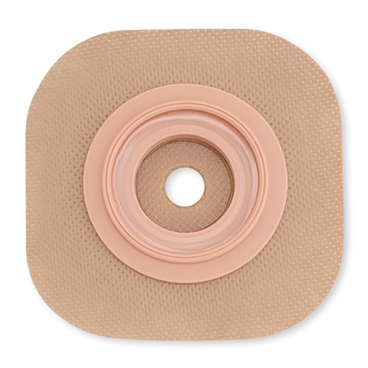 New Image™ CeraPlus™ Ostomy Barrier Precut, Extended Wear Adhesive Tape Borders 44 mm Flange Green Code System 7/8 Inch Opening (970804_BX)
