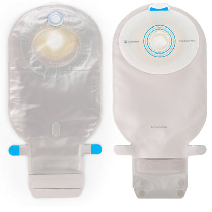 SenSura® Mio Ostomy Pouch One-Piece System 11 Inch Length, Maxi Flat, Pre-Cut 1 Inch Stoma Drainable (884554_BX)