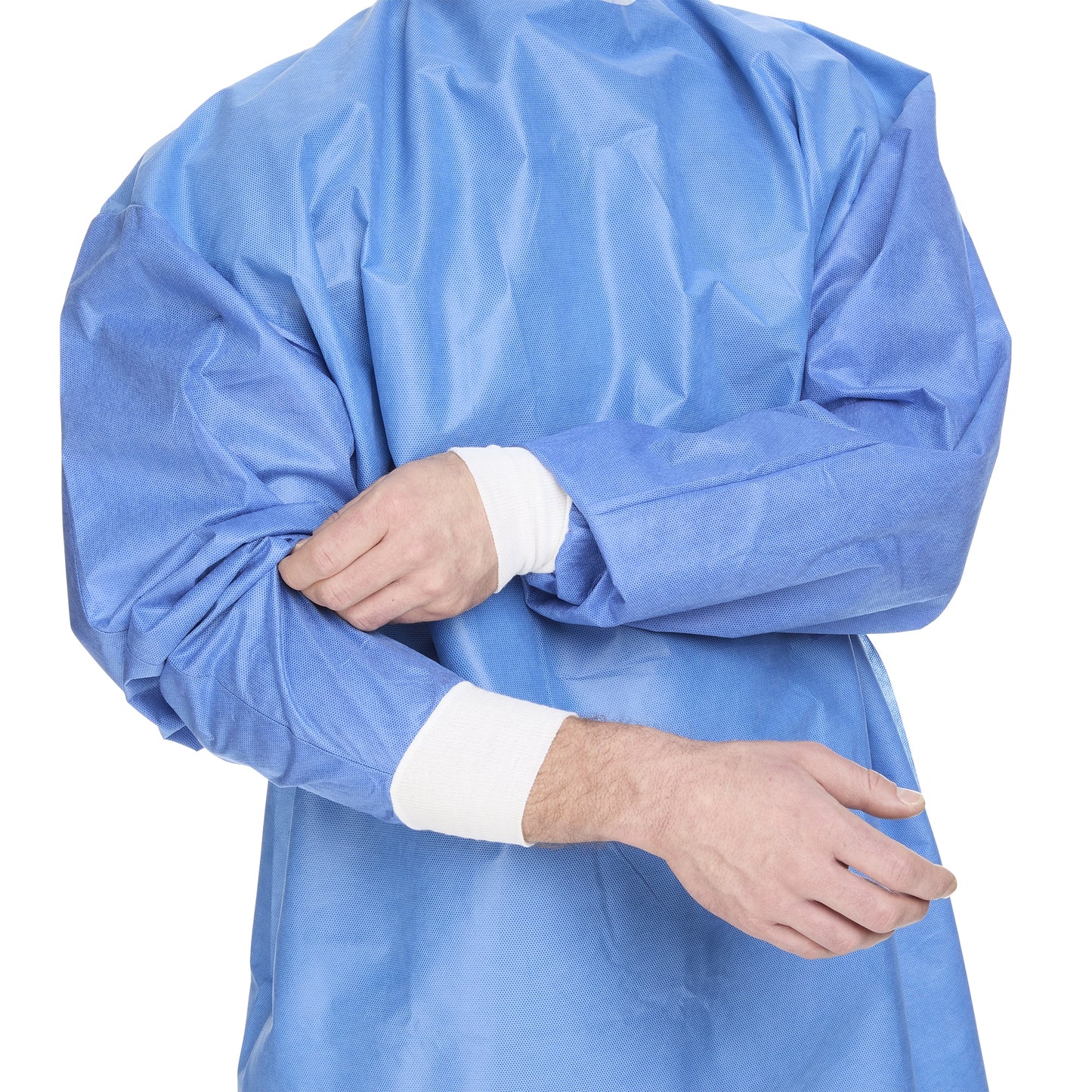 Astound® Non-Reinforced Surgical Gown with Towel X-Large Blue Sterile AAMI Level 3 Disposable (273638_CS)