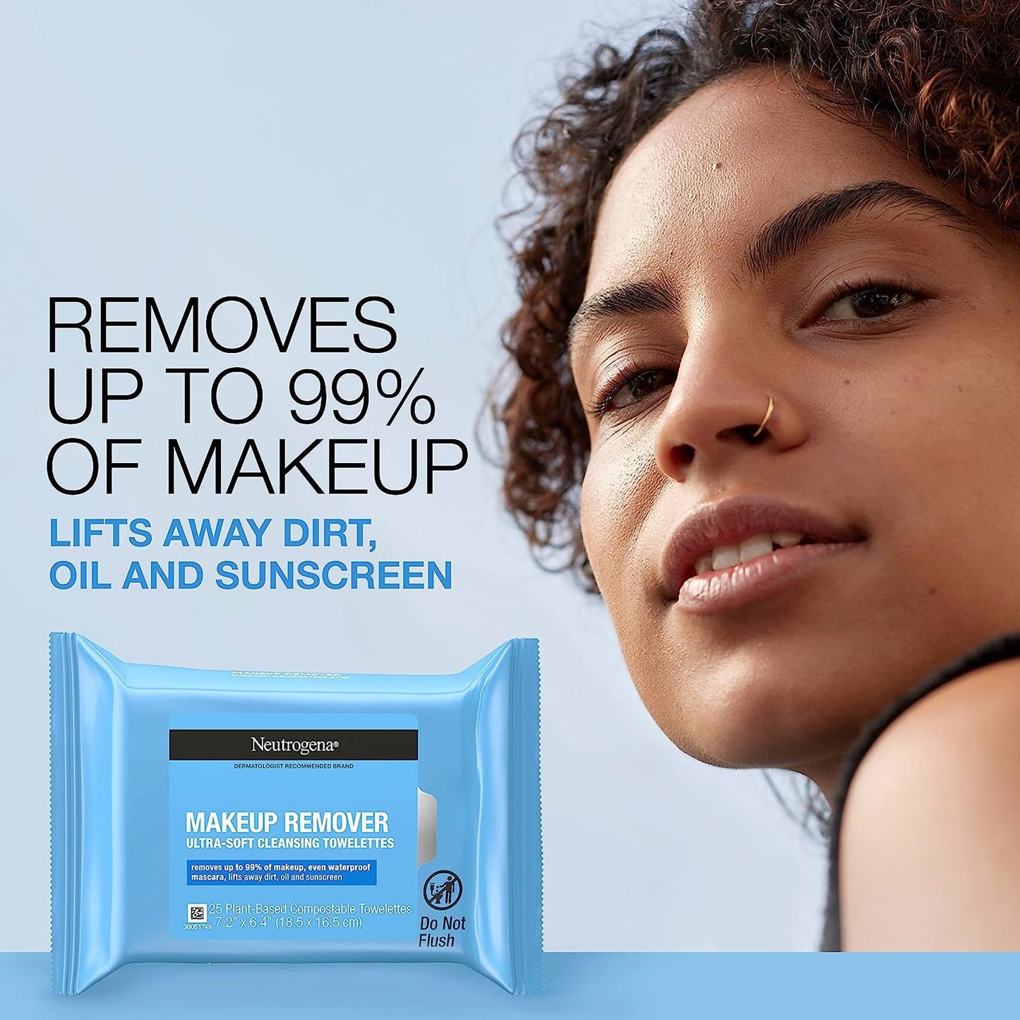 Neutrogena® Makeup Remover Wipe Soft Pack Scented (1228807_EA)