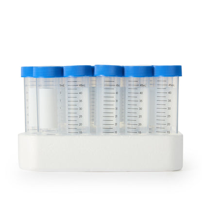 McKesson Centrifuge Tube Plain 50 mL Screw Cap Polypropylene Tube (1082083_CS)