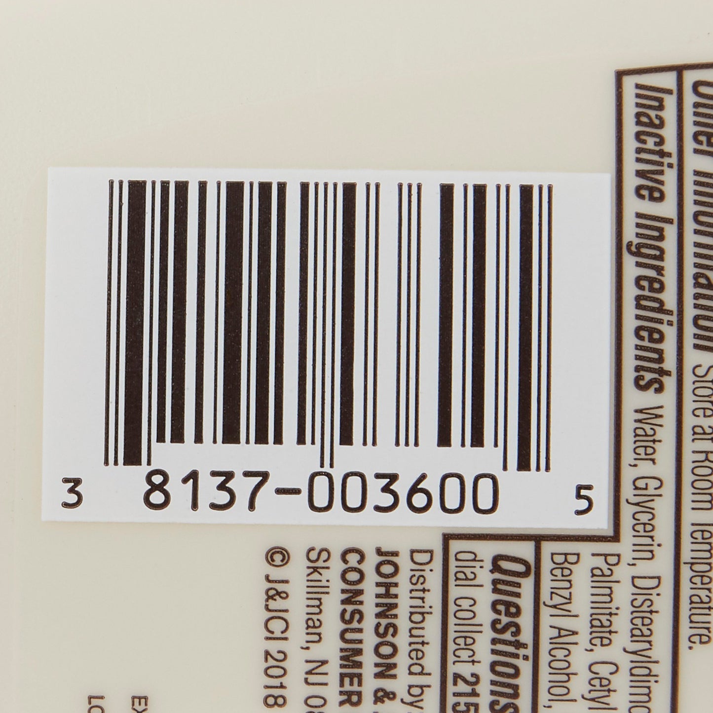Aveeno® Hand and Body Moisturizer 12 oz. Pump Bottle Unscented Lotion (694993_CS)