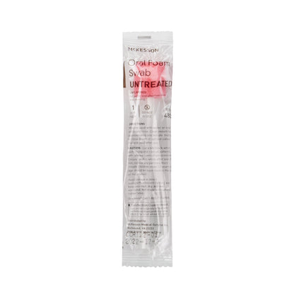 McKesson Oral Swab Untreated Foam Tip 1 per Pack (864650_EA)