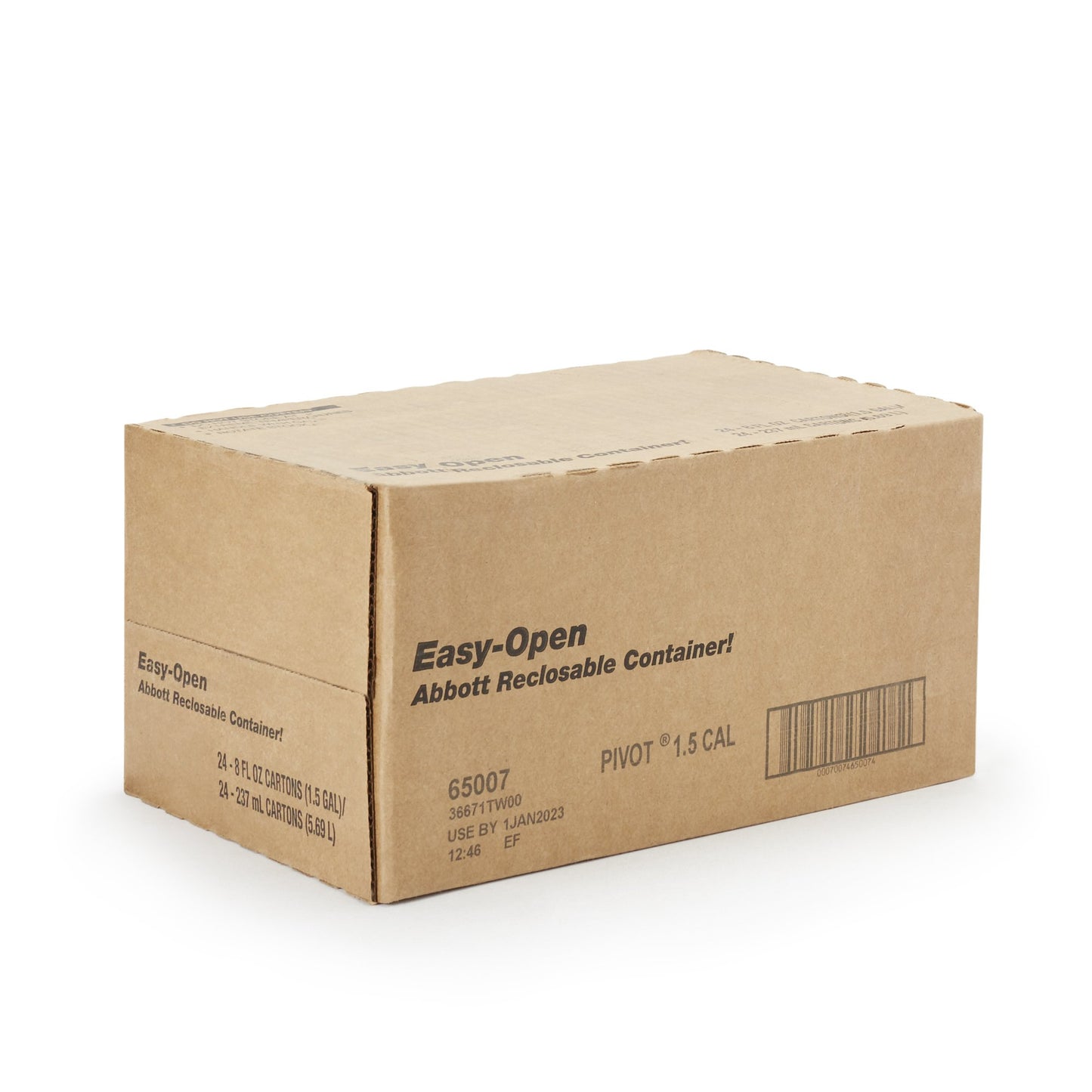 Pivot® 1.5 Cal Tube Feeding Formula Unflavored Liquid 8 oz. Reclosable Carton (1048245_CS)