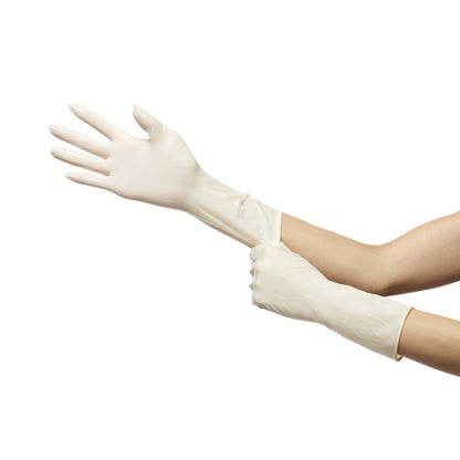 GAMMEX® Non-Latex Sensitive Surgical Glove Size 6 Sterile Polychloroprene Standard Cuff Length Micro-Textured Cream Chemo Tested (833672_CS)