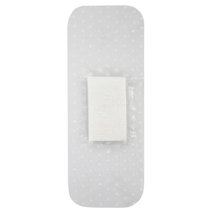 McKesson Waterproof Adhesive Strip 1 X 3 Inch Silicone Rectangle Sheer Sterile (1083097_BX)