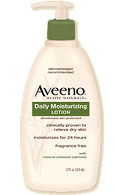Aveeno® Hand and Body Moisturizer 12 oz. Pump Bottle Unscented Lotion (485931_EA)