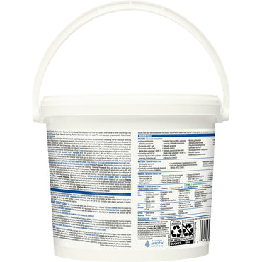 Clorox Healthcare® Surface Disinfectant Cleaner Premoistened Hydrogen Peroxide Based Manual Pull Wipe 185 Count Pail Unscented NonSterile (853531_CT)