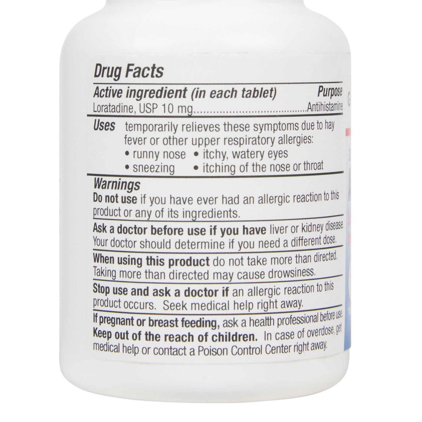 Geri-Care® Allergy Relief 10 mg Strength Tablet 90 per Bottle (689195_CS)