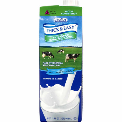 Thick & Easy® Dairy Thickened Beverage 32 oz. Carton Milk Flavor Liquid IDDSI Level 2 Mildly Thick (1058819_EA)