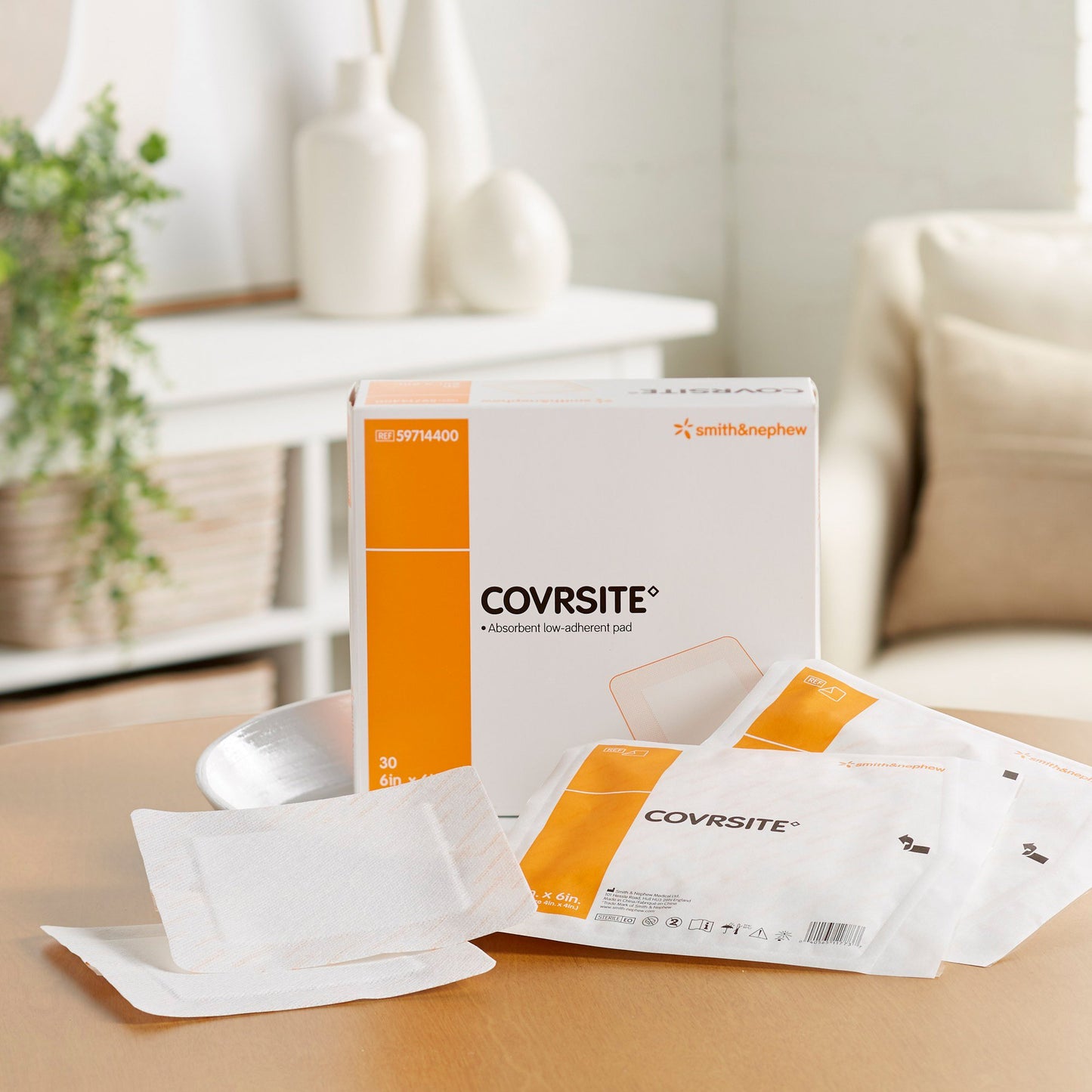 Covrsite Composite Dressing 6 X 6 Inch Square Sterile (352378_CS)