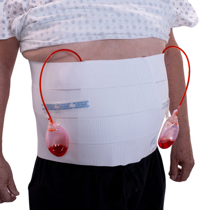 Dale® Abdominal Binder Large Hook and Loop Closure 46 to 62 Inch Waist Circumference 12 Inch Height Adult (1192084_BX)