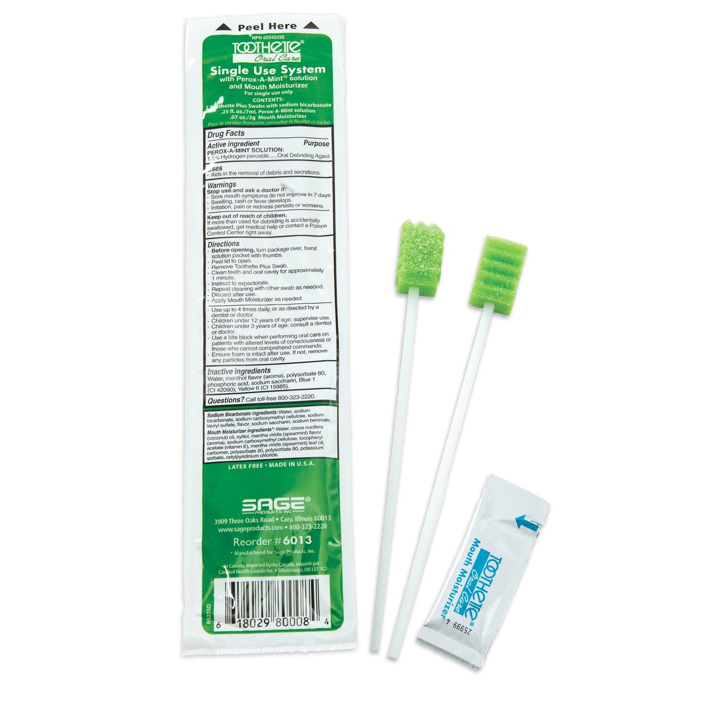 Toothette® Oral Swab Kit NonSterile (746636_PK)