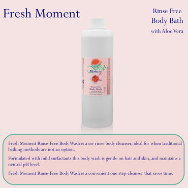 Fresh Moment™ Rinse-Free Body Wash Liquid 16 oz. Bottle Scented (747284_CS)