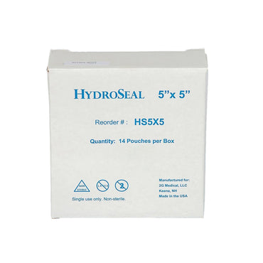 HydroSeal IV Site Barrier Protector 5 X 5 Inch Square NonSterile (1136590_BX)
