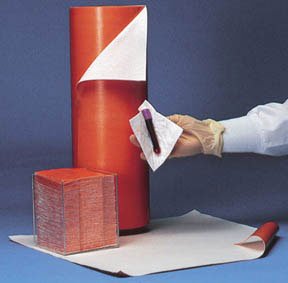 Bio-Screen® Biohazard Wipe Standard Absorbency 250 Count Poly Pack 3 X 3 Inch NonSterile Disposable (425102_PK)