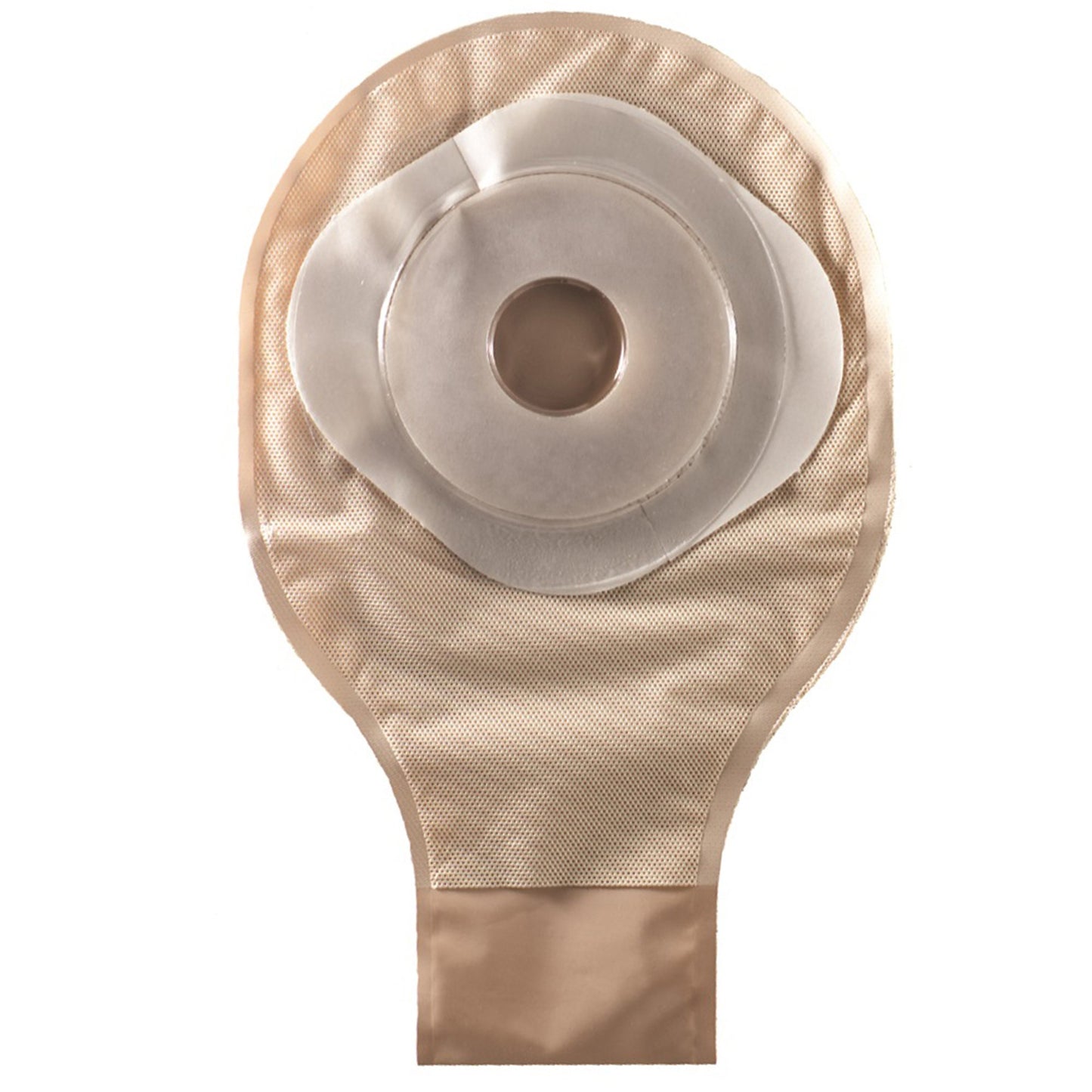ActiveLife® Colostomy Pouch One-Piece System 10 Inch Length Flat, Pre-Cut 1 Inch Stoma Drainable (191655_BX)