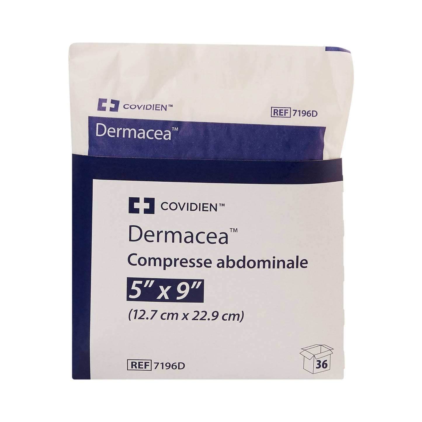 Dermacea™ Abdominal Pad 5 X 9 Inch Sterile 1 per Pack (566395_EA)