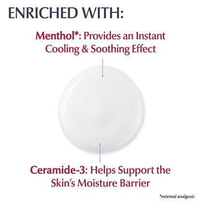 Eucerin® Itch Relief Intensive Calming Lotion Hand and Body Moisturizer 8.4 oz. Bottle Unscented Lotion (1231874_EA)